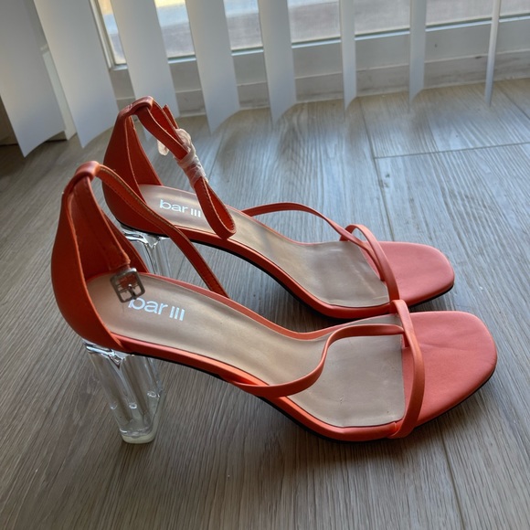 Bar III Shoes - Orange bar iii heels. New unused